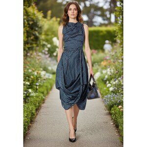 Vivienne Westwood Anglomania Printed Midi Length Dress Size: S | US4, IT40